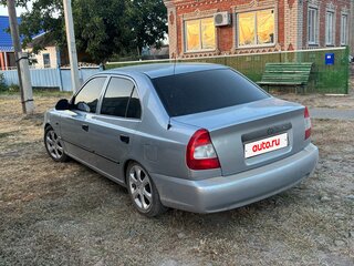 2007 Hyundai Accent ТагАЗ II, серебристый, 420000 рублей, вид 4