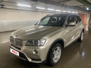 2012 BMW X3 28i xDrive II (F25), серебристый, 1789000 рублей, вид 2