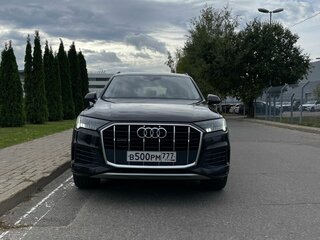 2021 Audi Q7 45 TDI II (4M) Рестайлинг, коричневый, 7650000 рублей, вид 2