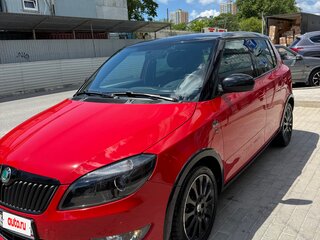 2012 Skoda Fabia II Рестайлинг, красный, 1037000 рублей, вид 1