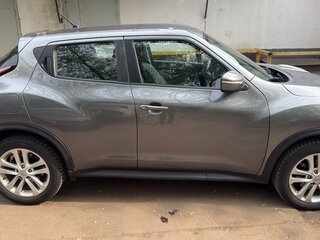 2017 Nissan Juke I Рестайлинг, серебристый, 1100000 рублей, вид 2