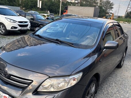 2008 Toyota Corolla X (E140, E150), серый, 730000 рублей, вид 1