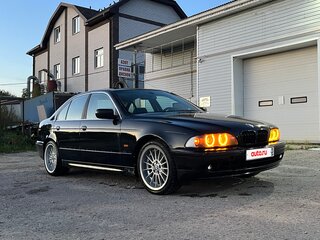 2001 BMW 5 серии 525i IV (E39) Рестайлинг, чёрный, 850000 рублей, вид 2