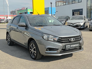 2019 Lada (ВАЗ) Vesta I, серый, 824500 рублей, вид 3