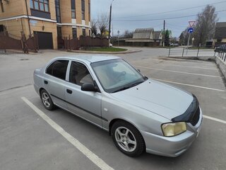 2004 Hyundai Accent ТагАЗ II, серебристый, 375000 рублей, вид 1