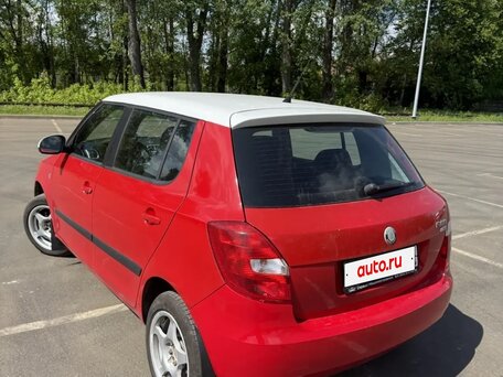 2008 Skoda Fabia II, красный, 485000 рублей, вид 1