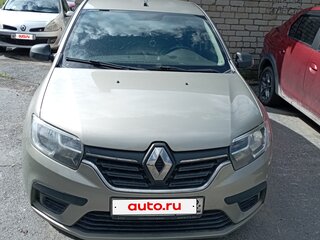 2019 Renault Logan II Рестайлинг, бежевый, 705000 рублей, вид 2