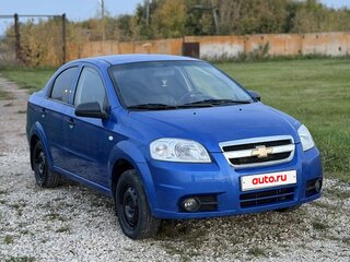 2011 Chevrolet Aveo I Рестайлинг, синий, 390000 рублей, вид 3