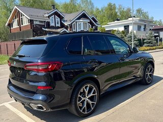 2020 BMW X5 M50d IV (G05/G18), синий, 7600000 рублей, вид 2