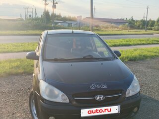 2007 Hyundai Getz I Рестайлинг, чёрный, 330000 рублей, вид 2