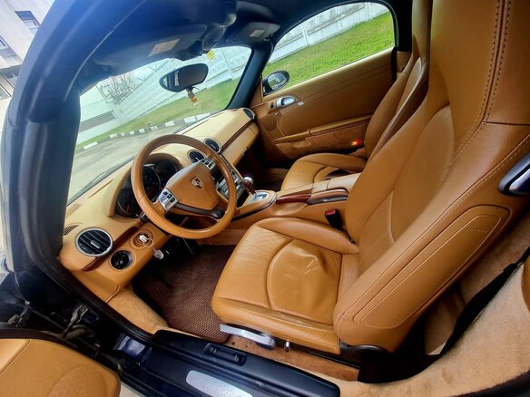 2005 Porsche Boxster II (987), синий, 2530000 рублей - вид 19