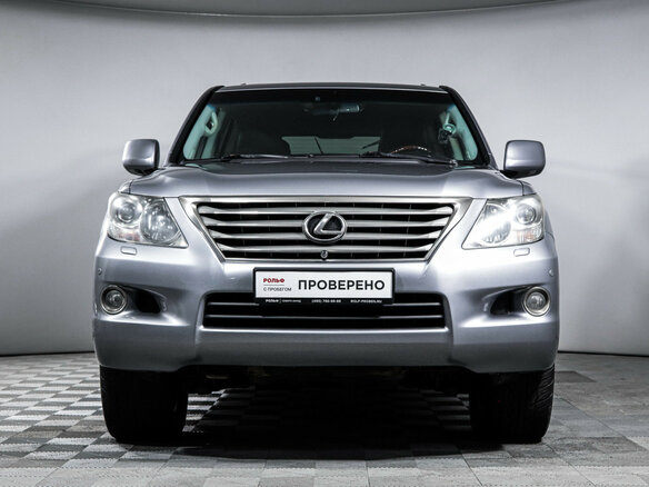 2010 Lexus LX 570 III, серебристый - вид 1