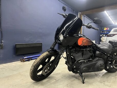 2021 Harley-Davidson Street Bob, чёрный, 1350000 рублей, вид 3