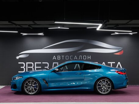 2021 BMW 8 серии M850i xDrive II (G14/G15/G16), синий, 11900000 рублей, вид 2