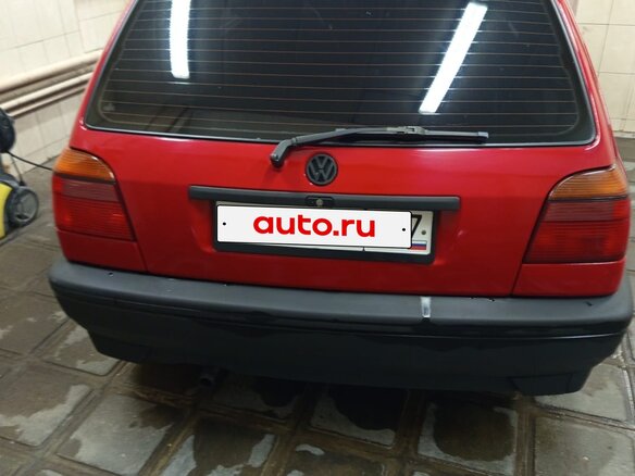 1992 Volkswagen Golf III, красный, 430000 рублей - вид 2