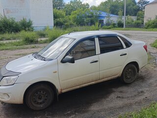 2013 Lada (ВАЗ) Granta I, белый, 295000 рублей, вид 3