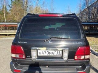 2005 Lexus LX 470 II Рестайлинг, чёрный, 2114260 рублей, вид 3