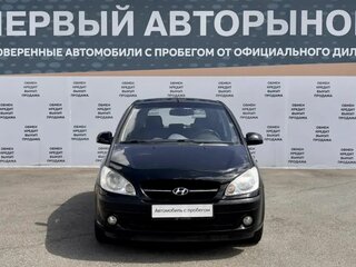 2008 Hyundai Getz I Рестайлинг, чёрный, 565000 рублей, вид 2