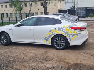 2017 Kia Optima IV, белый, 1240000 рублей, вид 3