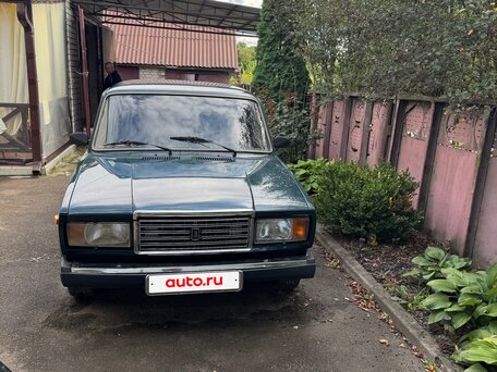 2005 Lada (ВАЗ) 2107, зелёный, 155000 рублей, вид 1