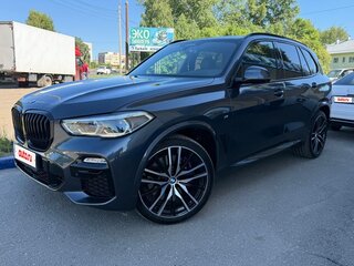 2019 BMW X5 30d IV (G05/G18), синий, 6400000 рублей, вид 2