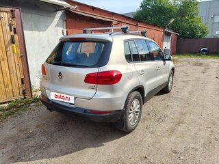 2013 Volkswagen Tiguan I Рестайлинг, серебристый, 980000 рублей, вид 3