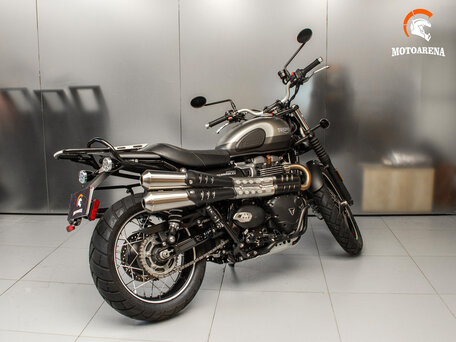2021 Triumph Scrambler, чёрный, 960710 рублей, вид 3