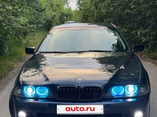 1998 BMW 5 серии 520i IV (E39), синий, 295000 рублей, вид 4