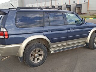 2007 Mitsubishi Pajero Sport I Рестайлинг, синий, 1100000 рублей, вид 4