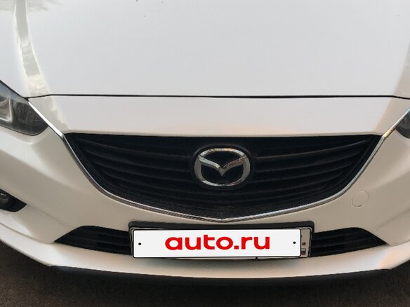 2017 Mazda 6 III (GJ) Рестайлинг, белый, 1570000 рублей - вид 3