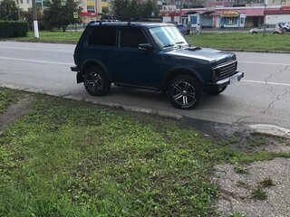 2011 Lada (ВАЗ) 2121 (4x4) I Рестайлинг, синий, 620000 рублей, вид 2