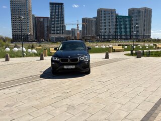 2015 BMW X6 30d II (F16), чёрный, 3900000 рублей, вид 1
