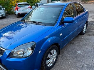 2010 Kia Rio II Рестайлинг, синий, 470000 рублей, вид 4