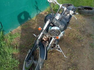 1999 Yamaha XVS400 Drag Star, чёрный, 220666 рублей, вид 3