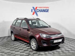 2014 Lada (ВАЗ) Kalina II, красный, 368000 рублей, вид 2