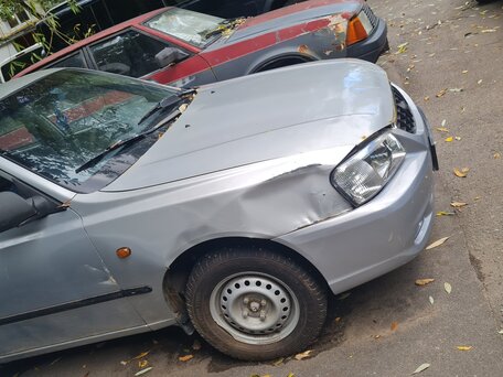 2005 Hyundai Accent ТагАЗ II, серый, 225000 рублей, вид 4