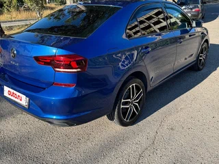 2020 Volkswagen Polo VI, синий, 1600000 рублей, вид 4