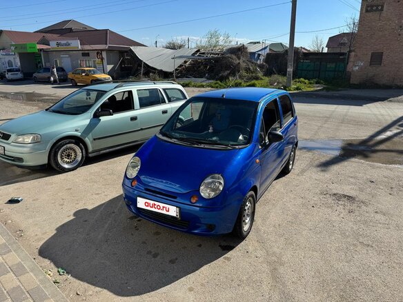 2011 Daewoo Matiz I Рестайлинг, синий, 195000 рублей - вид 1