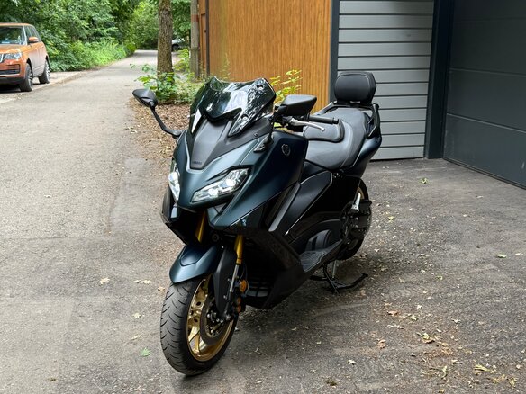 2023 Yamaha TMAX, зелёный, 1545000 рублей - вид 11