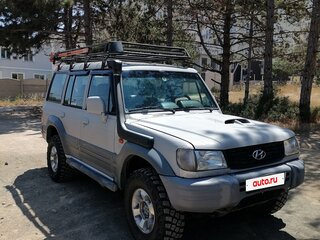2002 Hyundai Galloper II, серый, 750000 рублей, вид 2