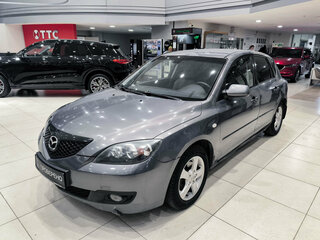 2007 Mazda 3 I (BK) Рестайлинг, серый, 350000 рублей, вид 1