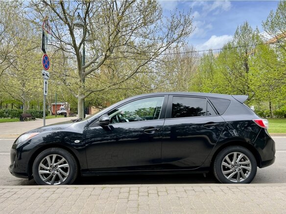 2012 Mazda 3 II (BL) Рестайлинг, чёрный - вид 7