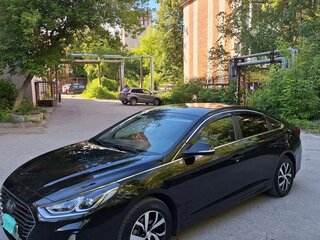 2018 Hyundai Sonata VII (LF) Рестайлинг, чёрный, 2200000 рублей, вид 2