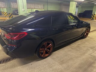2018 BMW 6 серии Gran Turismo 630d xDrive IV (G32), чёрный, 4500000 рублей, вид 4