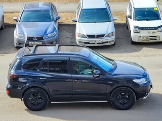 2008 Hyundai Santa Fe II, чёрный, 1290000 рублей, вид 3