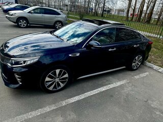 2017 Kia Optima IV, синий, 1750000 рублей, вид 5