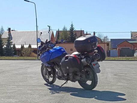 2007 Suzuki V-Strom 1000, синий, 420000 рублей, вид 5
