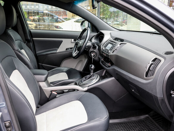 2014 Kia Sportage III Рестайлинг, синий - вид 9
