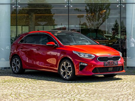 2019 Kia Ceed III, красный, 1455000 рублей, вид 3