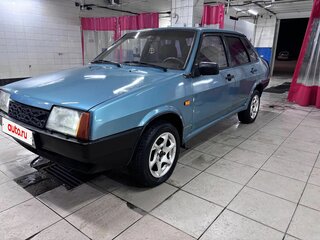 1999 Lada (ВАЗ) 21099, зелёный, 120000 рублей, вид 1